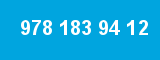 978 183 94 12 978 183 94 12